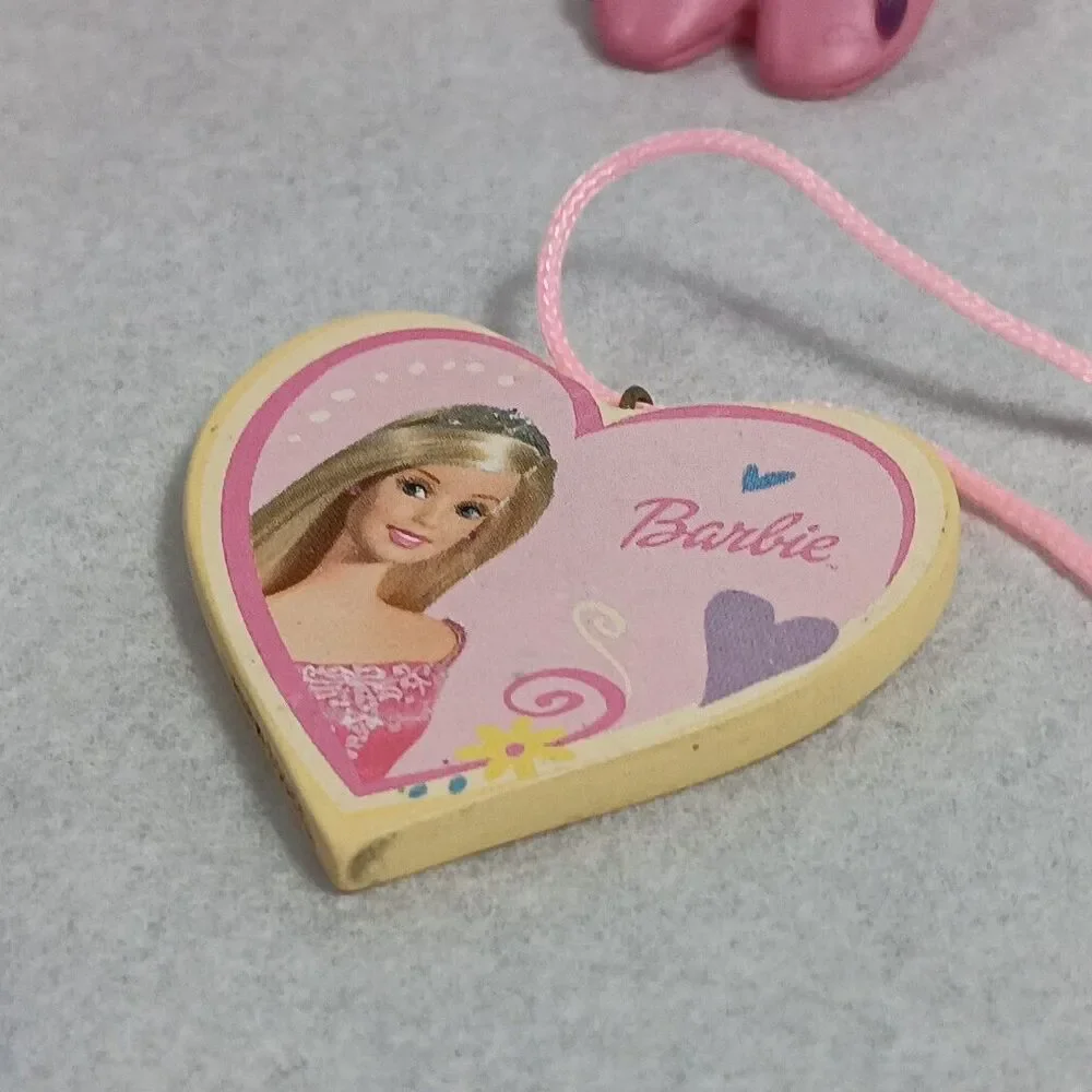 Barbie Christmas Twyla Mini Ballerina Shoes Heart Charm Ring Box Ornaments Charm